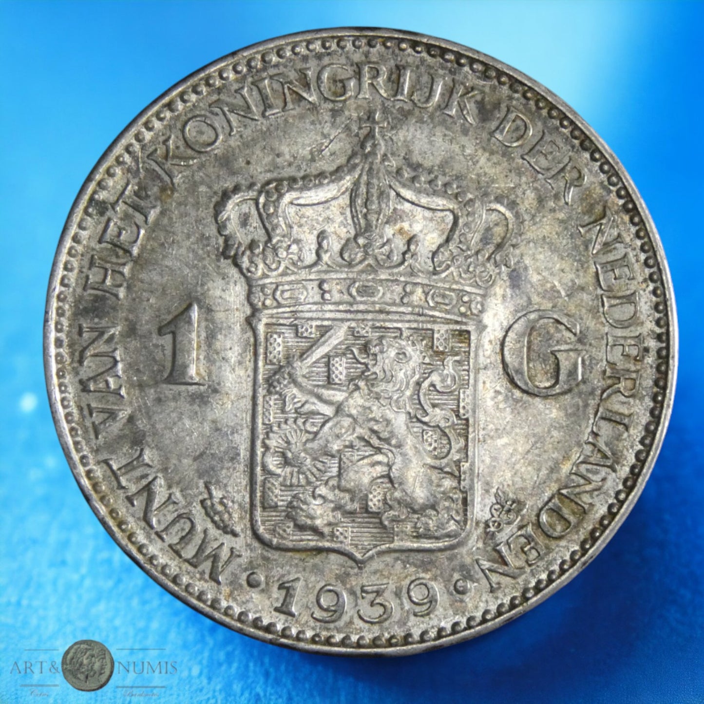 PAYS-BAS - NETHERLAND - 1 Gulden 1939 KM.161.1