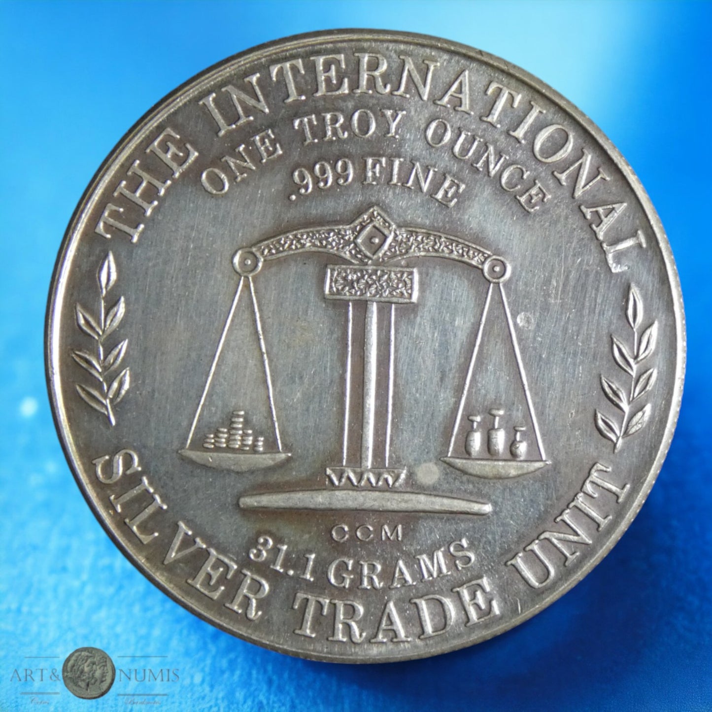 USA - Silver Troy Ounce "The International Silver Trade Unit" 1975