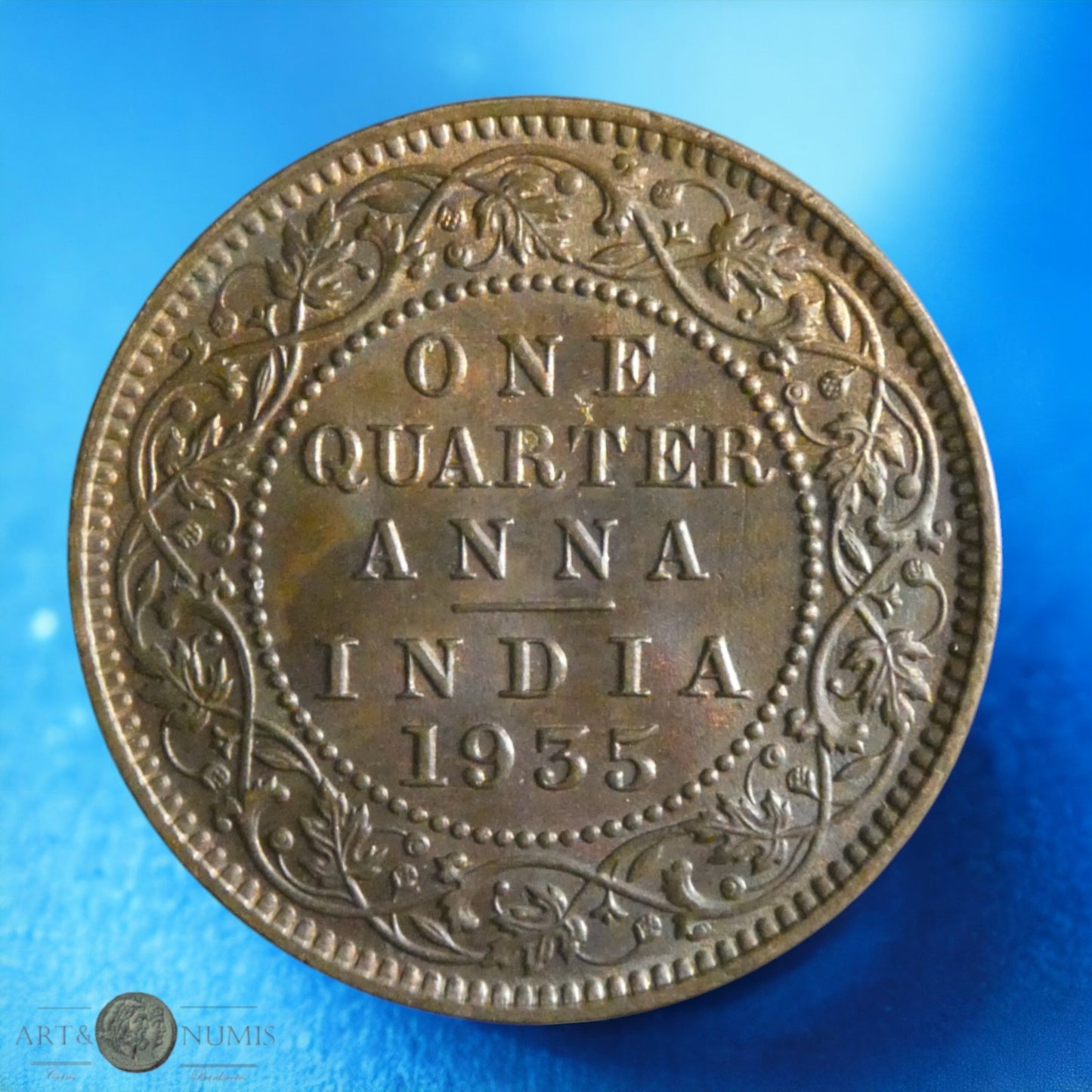 INDES BRITANNIQUES - BRITISH INDIA - 1/4 Anna 1935 KM.512