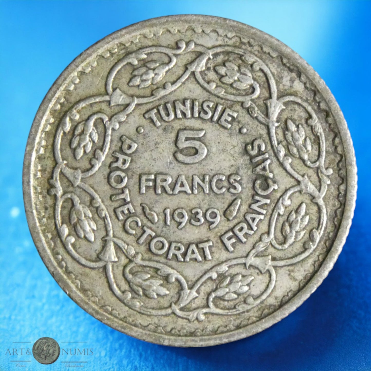 TUNISIE FRANÇAISE - FRENCH TUNISIA - 5 Franc 1939 KM.264