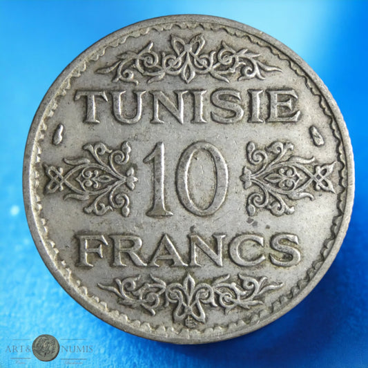 TUNISIE FRANÇAISE - FRENCH TUNISIA - 10 Franc 1934 KM.262