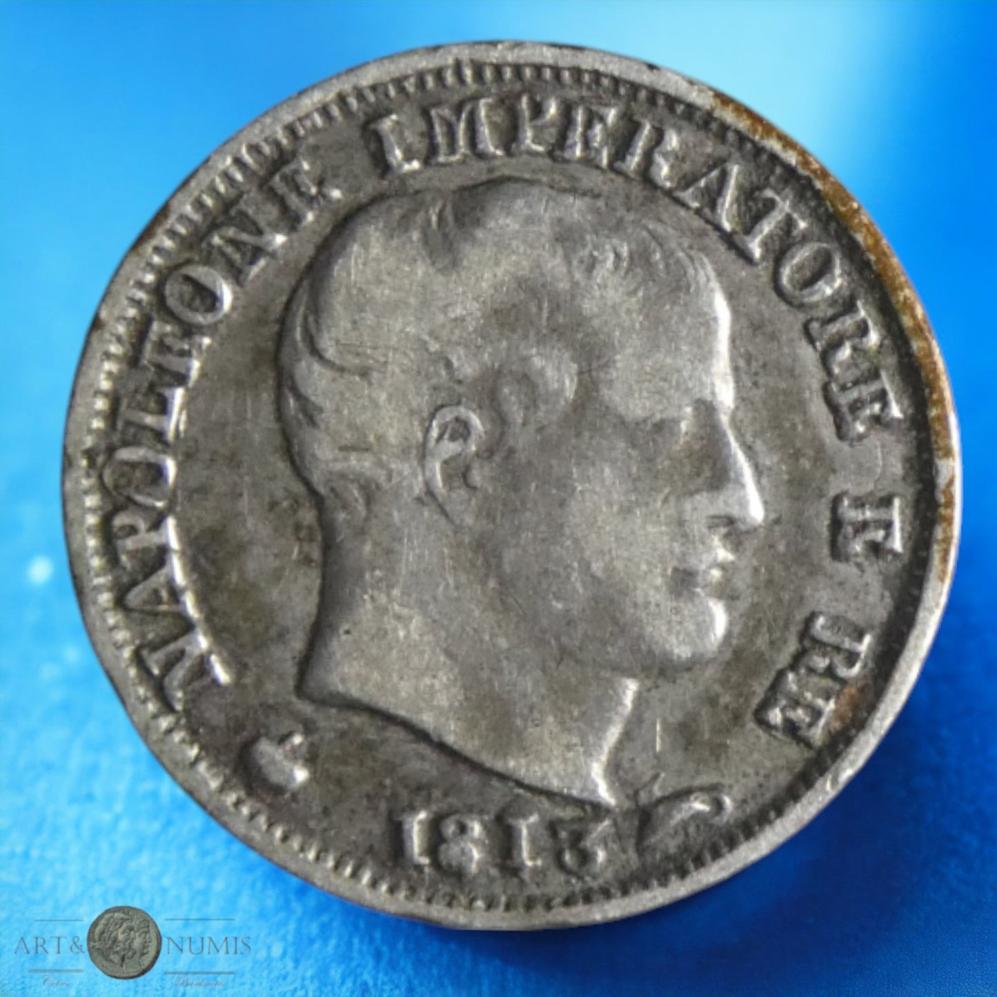 ITALIE - Napoléon Ier - 5 Soldi 1813 Milan KM.5