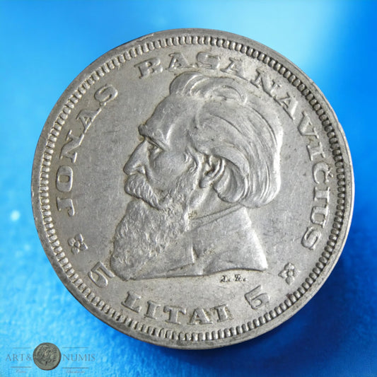 LITHUANIE - 5 Litai 1936 KM.82