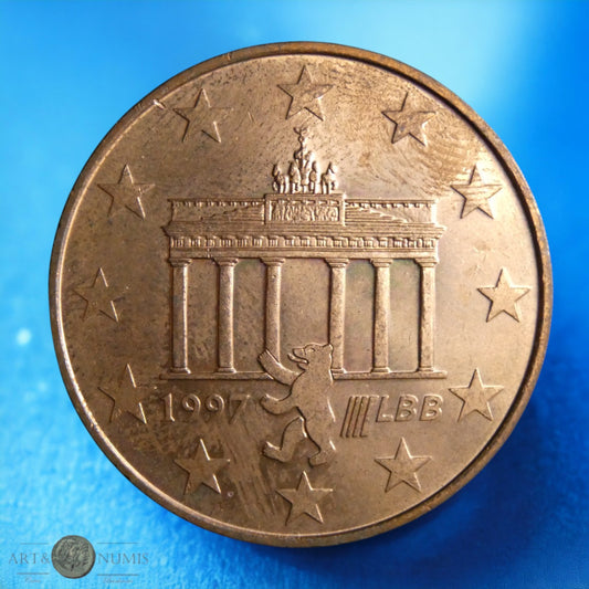 ALLEMAGNE - 1 1/2 Euro Berlin 1997