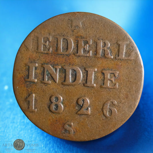 INDES NEERLANDAISES - Sumatra - 1/4 Stuiver 1826 KM.287