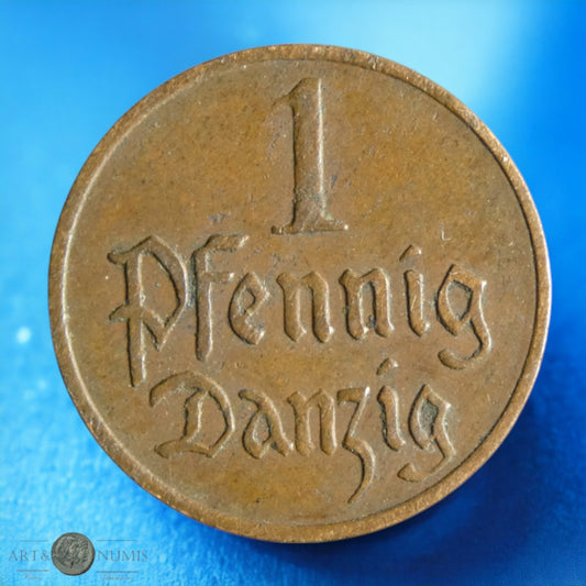 ALLEMAGNE - DANZIG - 1 Pfennig 1923 KM.140