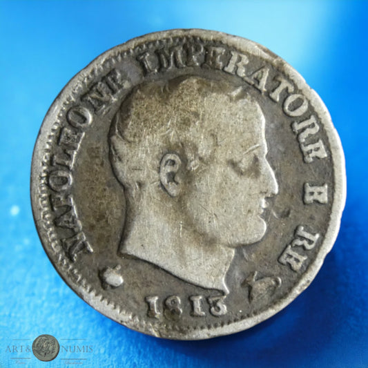 ITALIE - Napoléon Ier - 5 Soldi 1813 Milan KM.5