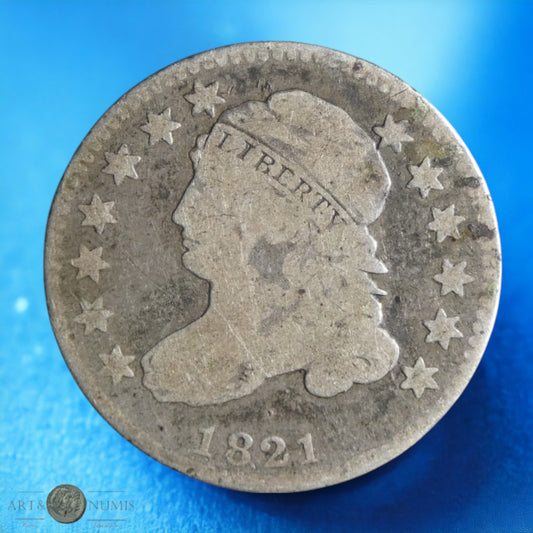 USA - Dime Capped Bust 1821 Philadelphie KM.42