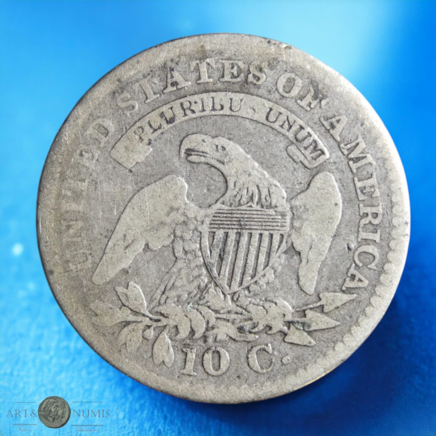 USA - Dime Capped Bust 1821 Philadelphie KM.42