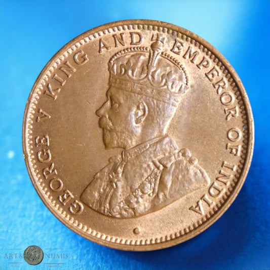 CEYLAN - 1/2 Cent 1926 KM.106
