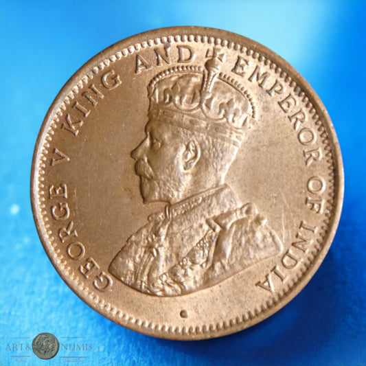 CEYLAN - 1/2 Cent 1926 KM.106