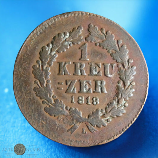 ALLEMAGNE - Nassau -1 Kreuzer 1818 L AKS.51