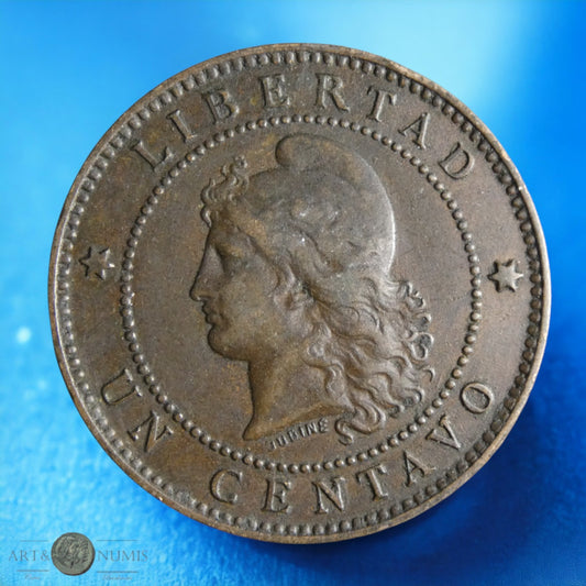 ARGENTINE - 1 Centavo 1891 KM.32