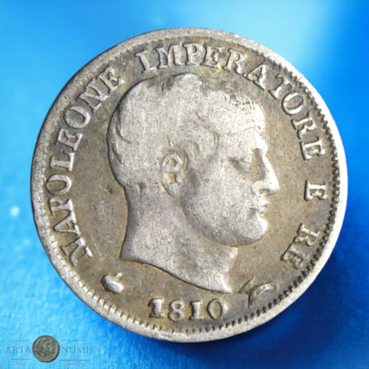ITALIE - Napoléon Ier - 5 Soldi 1810 Milan KM.5