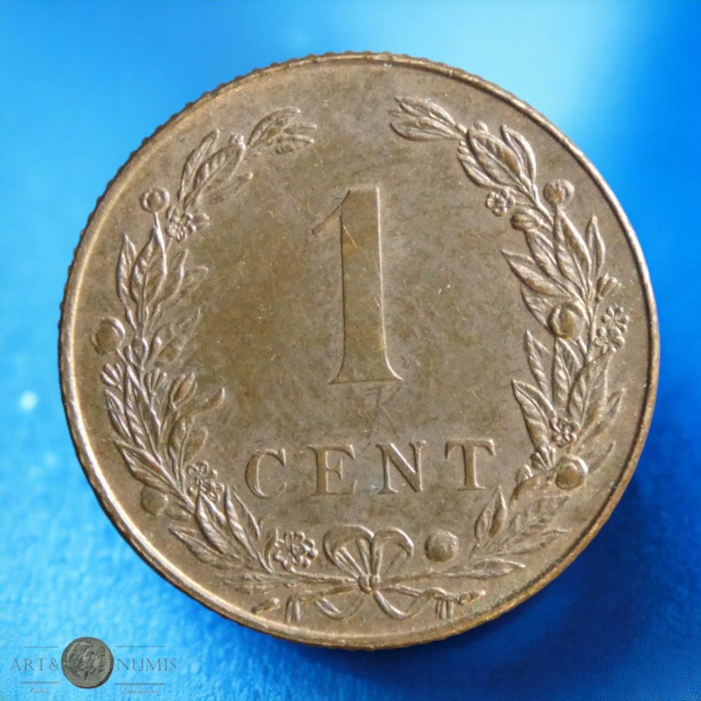 PAYS-BAS - 1 Cent 1904 KM.132