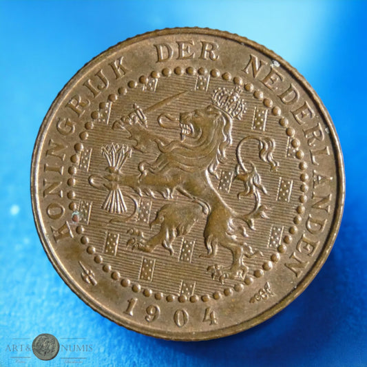 PAYS-BAS - 1 Cent 1904 KM.132