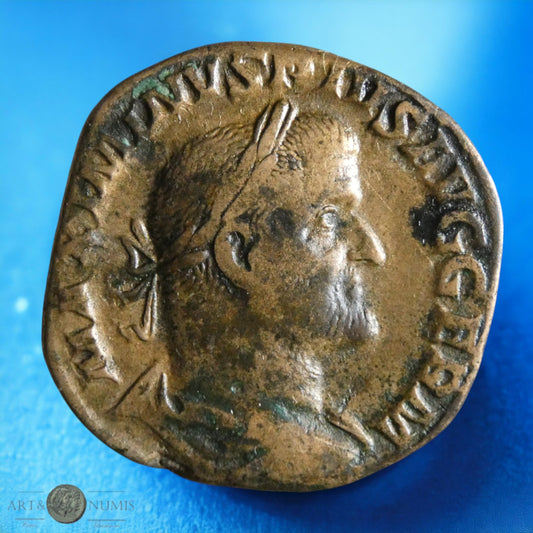 MAXIMIN Ier - Sesterce PAX AVGVSTI, Rome RIC.58