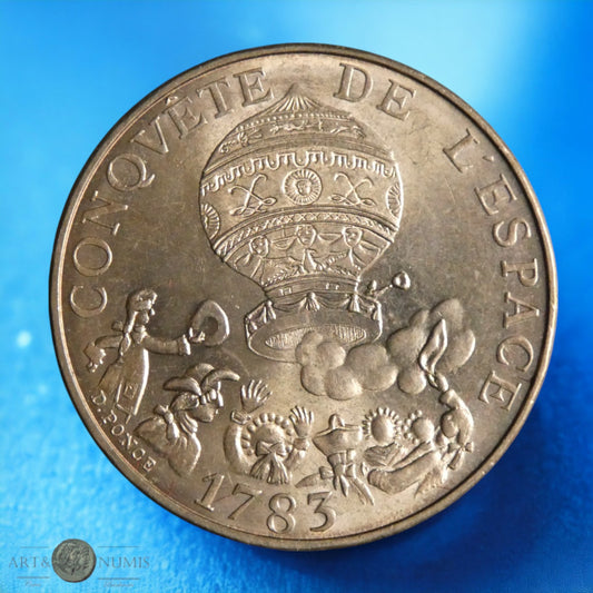 FRANCE - 10 Francs conquête de l'espace 1983 F.367