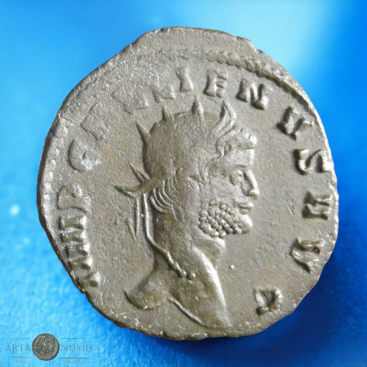 GALLIEN - GALLIENUS - Antoninien DIANAE CONS AVG, Antilope, Rome, RIC.176