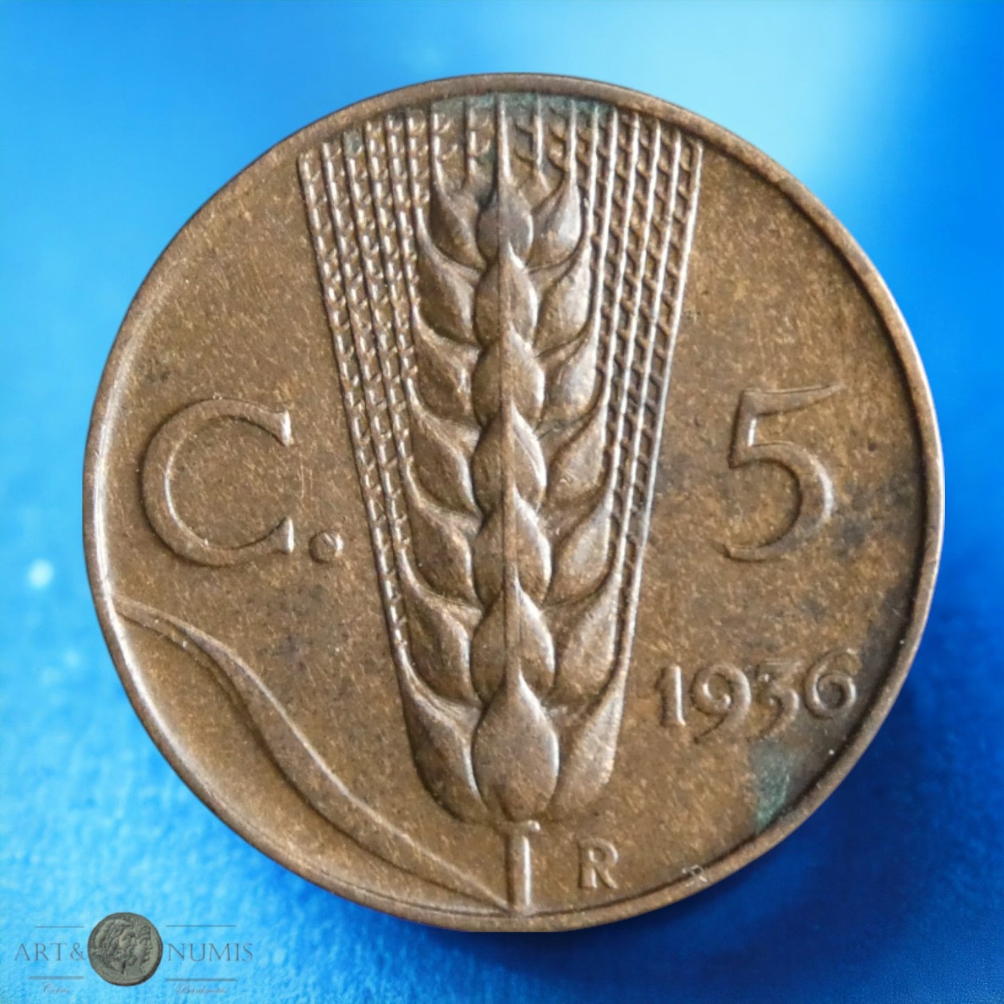 ITALIE - 5 Centesimi 1936 KM.59