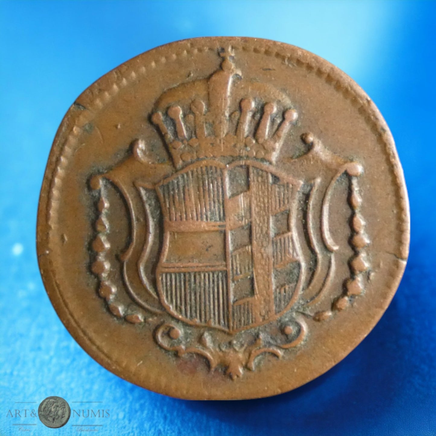 AUTRICHE - 1 Heller 1787 Gunzburg KM.5