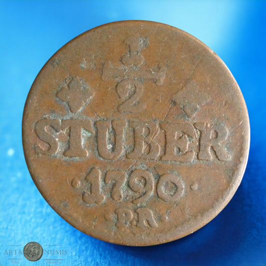 ALLEMAGNE - BERG -1/2 Stuber 1790 KM.206