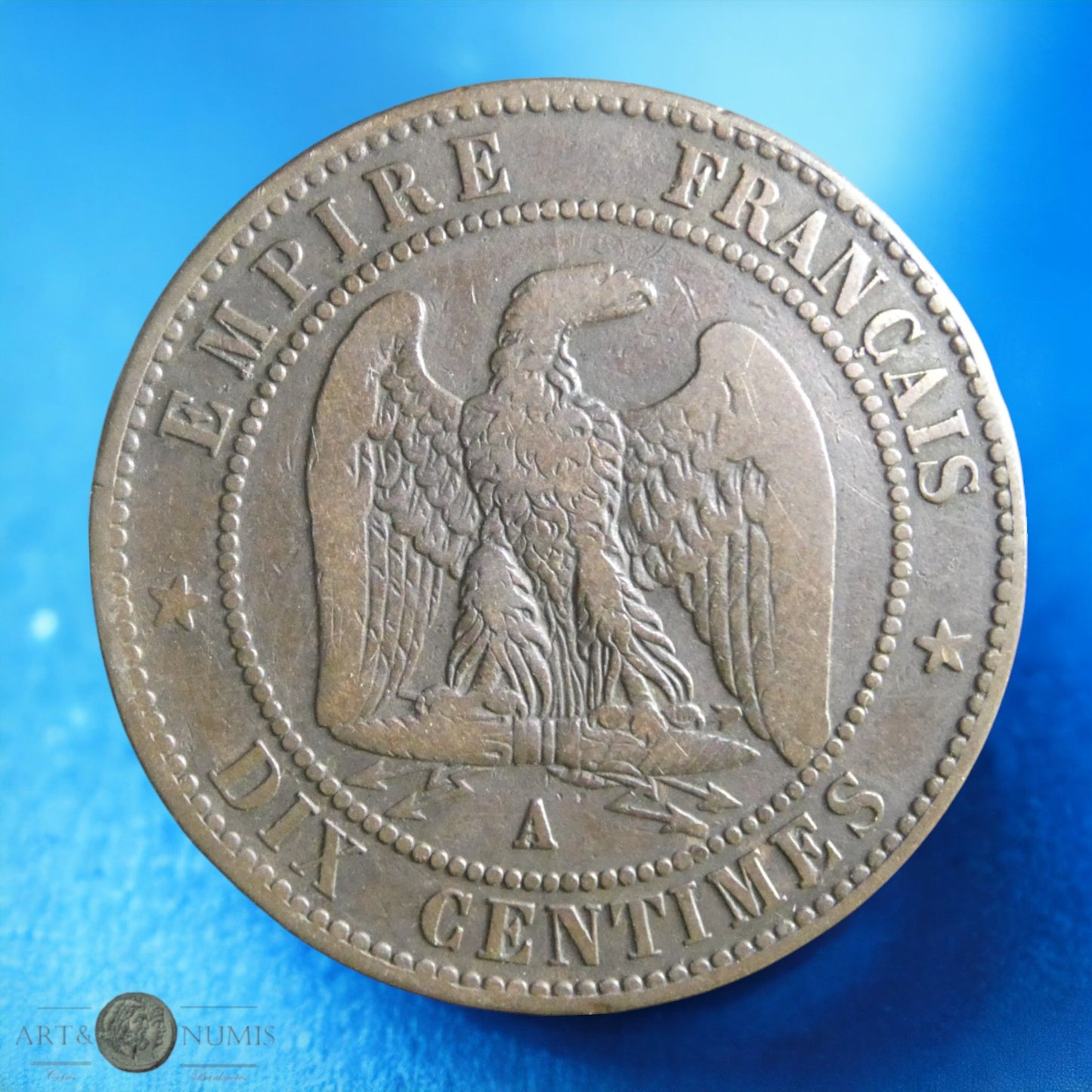 FRANCE - 10 Centimes Napoléon III 1857 A