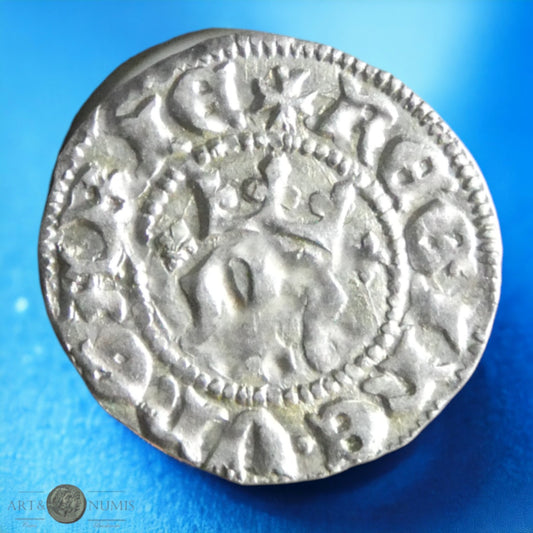 HONGRIE - Marie d'Anjou - Denar 1382-1387