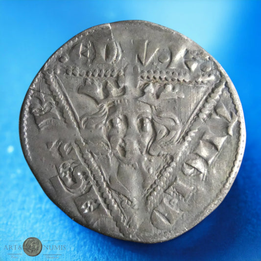 IRLANDE - Edward I - Penny "Long cross" Canterbury