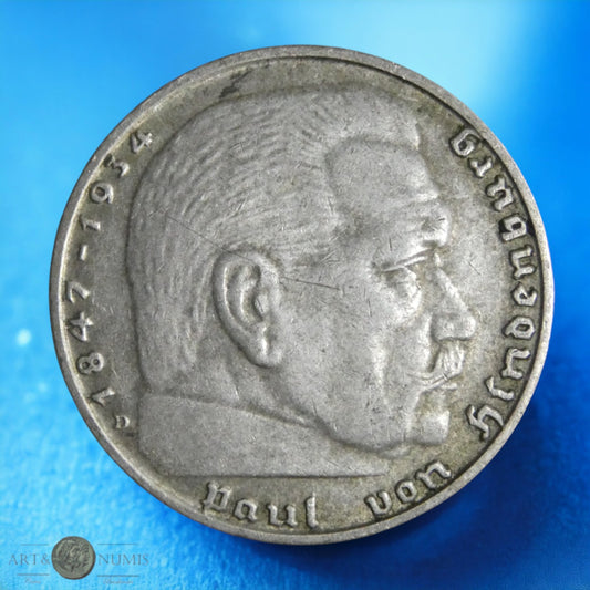 ALLEMAGNE - 2 Reichsmark 1937 Munich KM.93