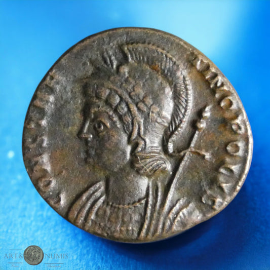 CONSTANTINOPLE - Nummus "Victoire" RIC.266