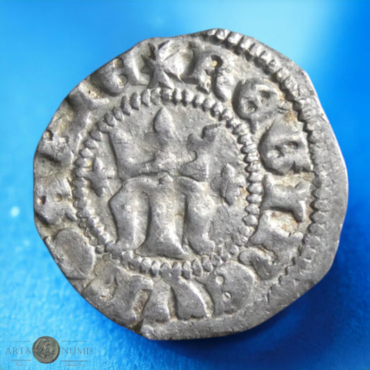 HONGRIE - Marie d'Anjou - Denar 1382-1387