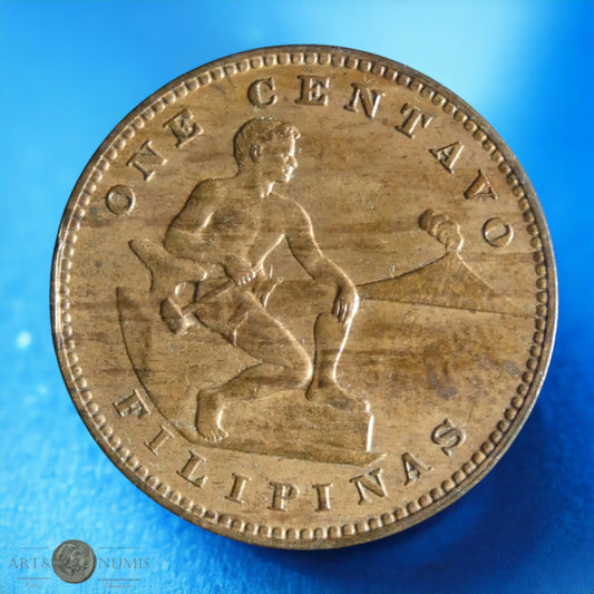 PHILIPPINES - 1 Centavo 1922 KM.163