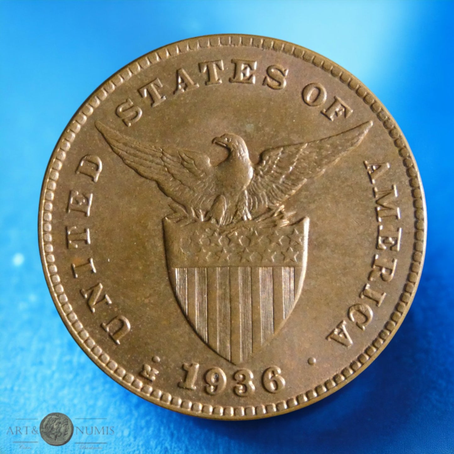 PHILIPPINES - 1 Centavo 1936 KM.163
