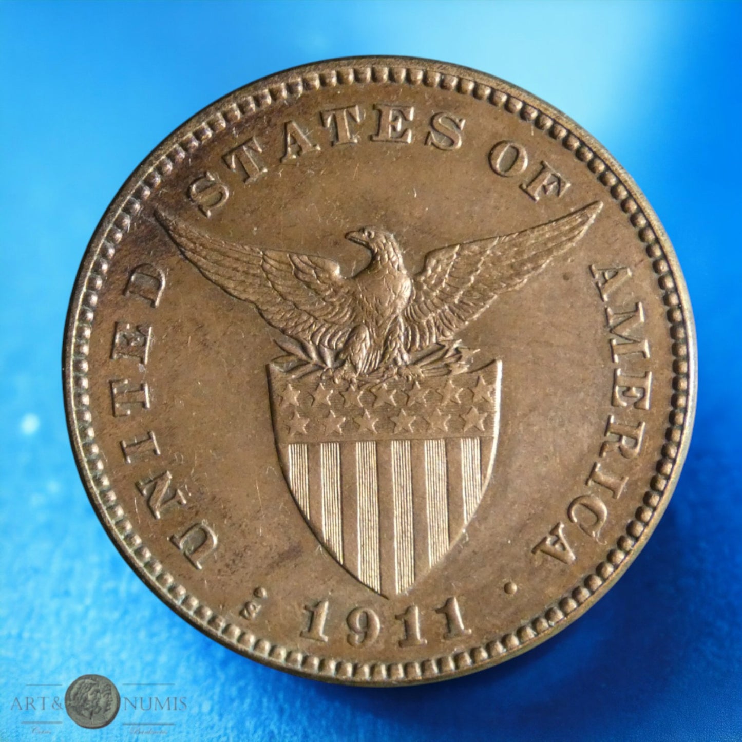 PHILIPPINES - 1 Centavo 1911 KM.163