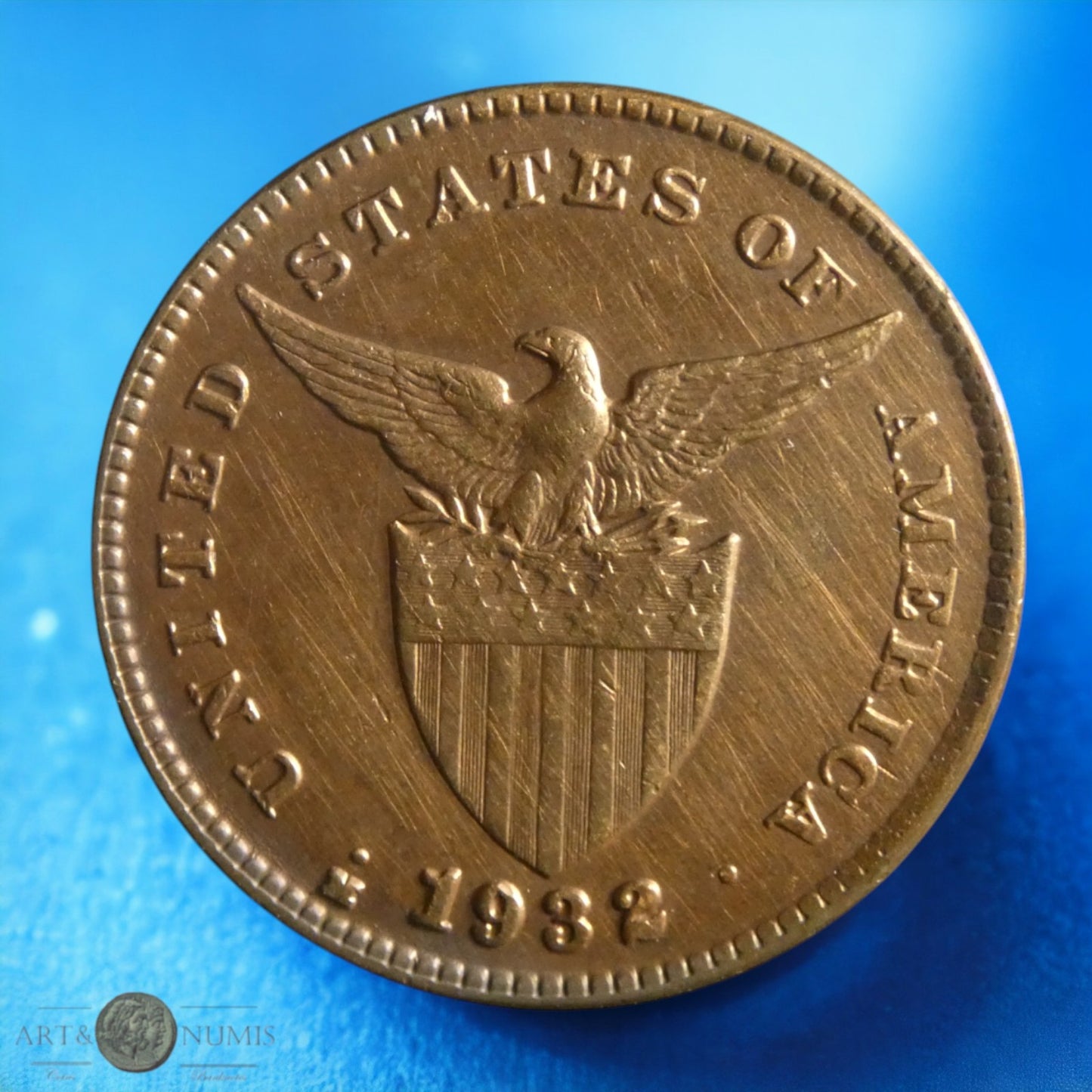 PHILIPPINES - 1 Centavo 1932 KM.163