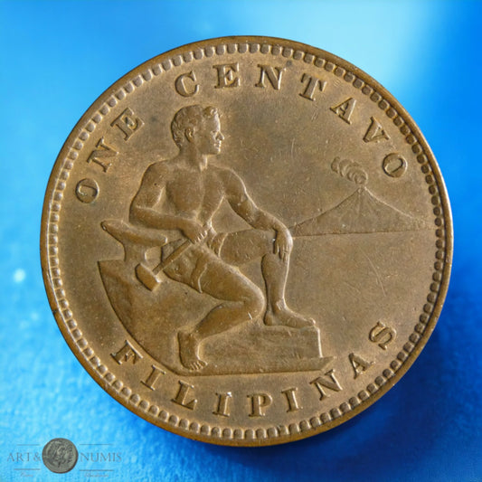 PHILIPPINES - 1 Centavo 1937 KM.179