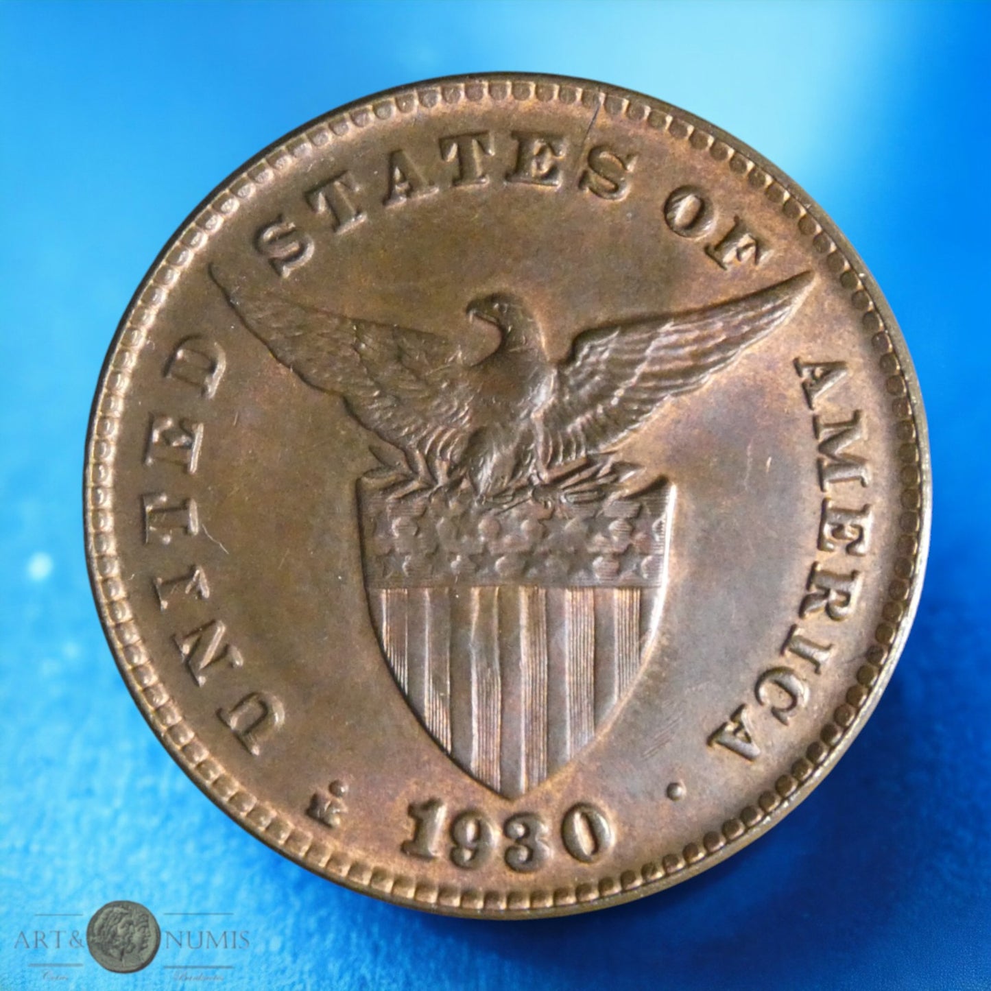 PHILIPPINES - 1 Centavo 1903 KM.163