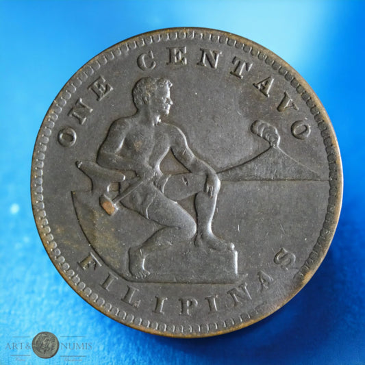 PHILIPPINES - 1 Centavo 1920 KM.163