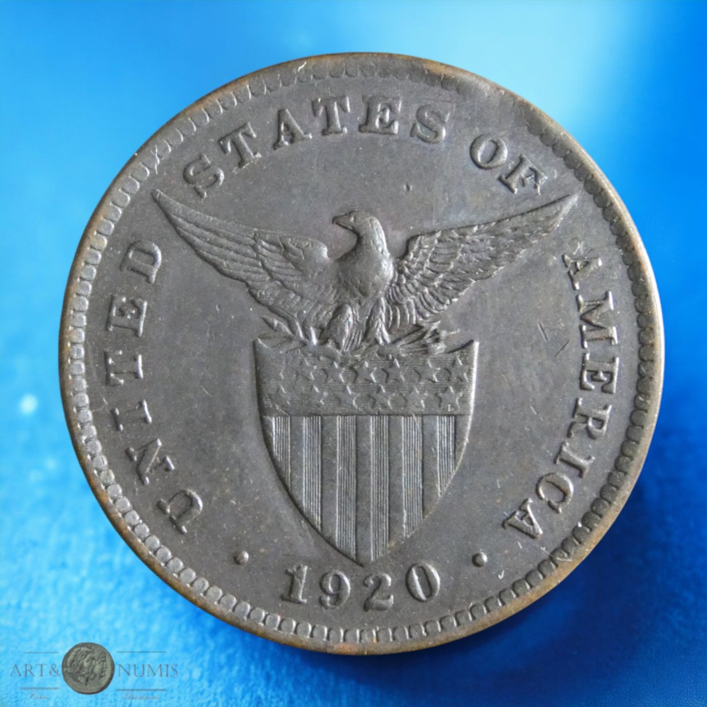 PHILIPPINES - 1 Centavo 1920 KM.163