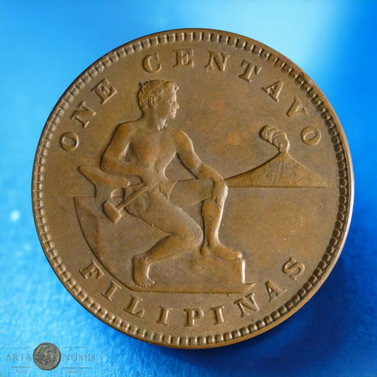 PHILIPPINES - 1 Centavo 1933 KM.163