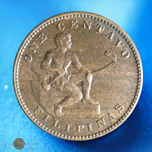 PHILIPPINES - 1 Centavo 1911 KM.163
