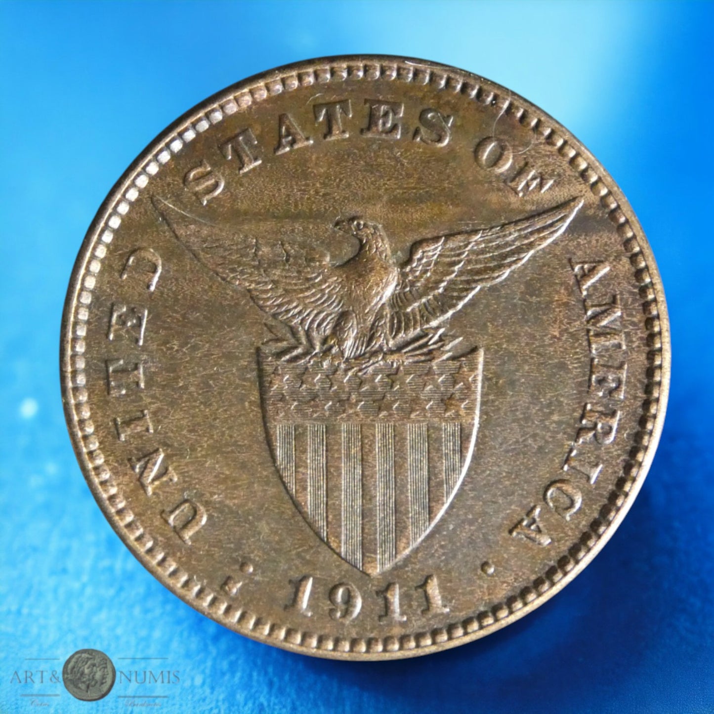 PHILIPPINES - 1 Centavo 1911 KM.163