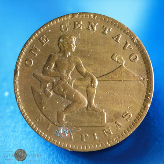 PHILIPPINES - 1 Centavo 1925 KM.163
