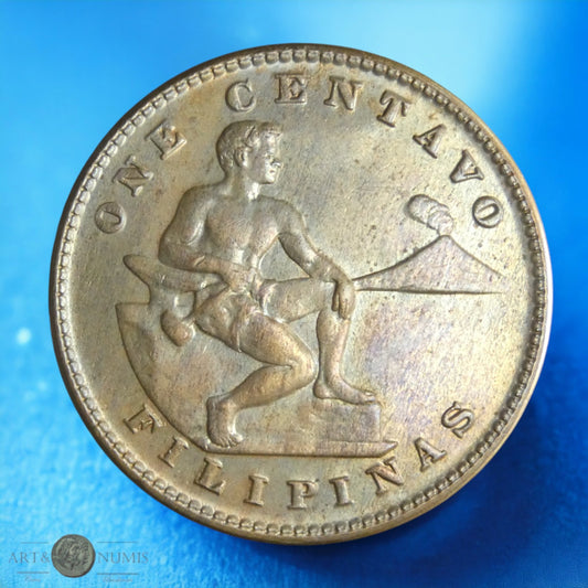 PHILIPPINES - 1 Centavo 1913 KM.163