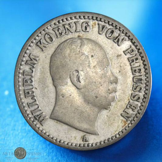 ALLEMAGNE - PRUSSE - 1/6 Thaler 1868 A AKS.101