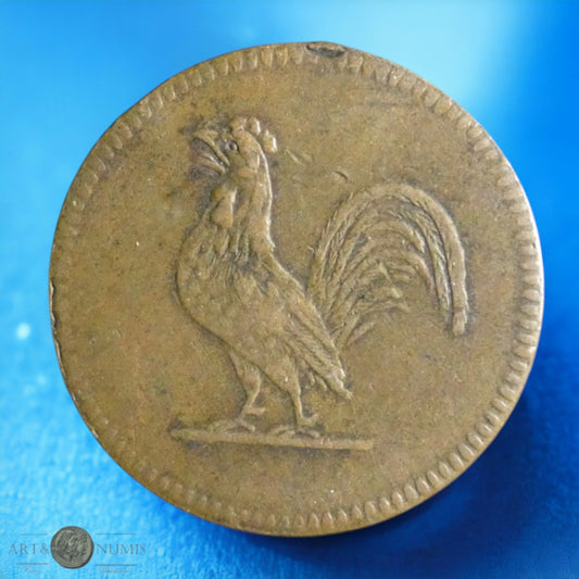ALLEMAGNE - Francfort - 1 Pfenning 1822 KM.Tn13