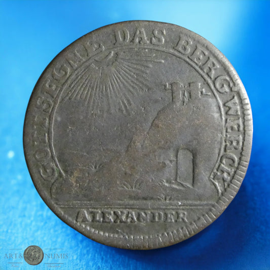 ALLEMAGNE - Wied-Neuwied - 1/4 Stüber 1752