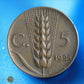 ITALIE - 5 Centesimi 1925 KM.59