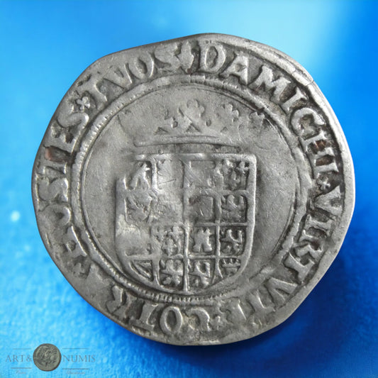 BELGIQUE - FLANDRES - Charles V - 1/2 Réal d'argent, Bruges (1506-1555)